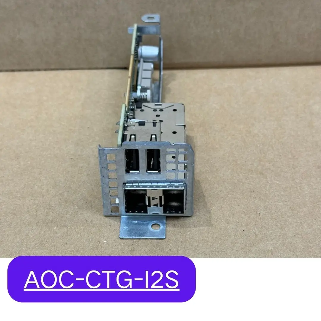 Used AOC-CTG-I2S Channel Card 82599 Ultra Micro Server Expansion Card X520 Integrated USB Test OK Fast Shipping