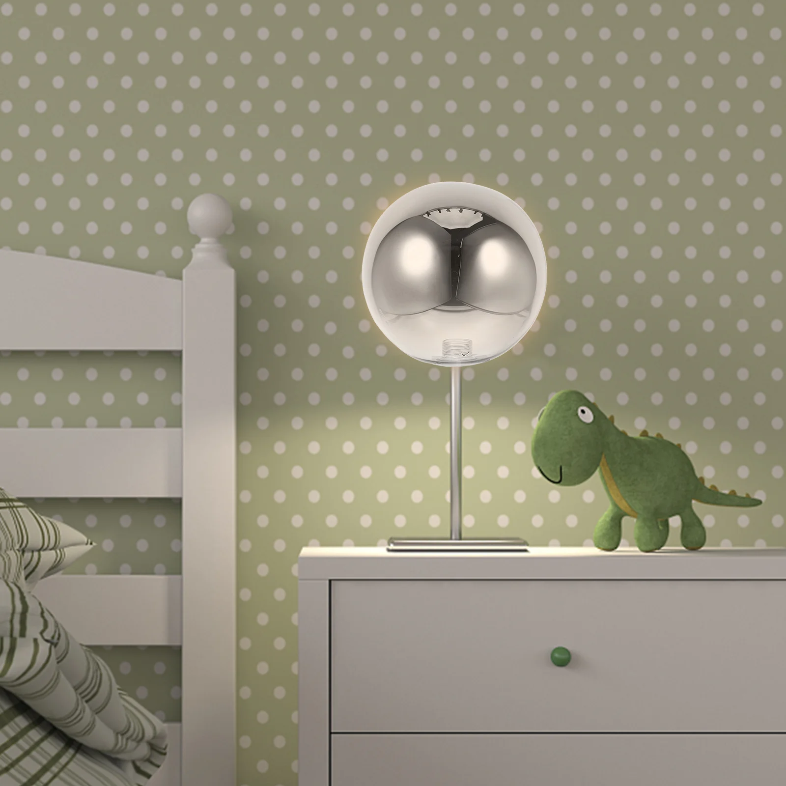 Elegant Glass Pendant Light Shade Replacement Smoke Round Design for Home Kitchen Dining Room Decoration Light Bulb Covers