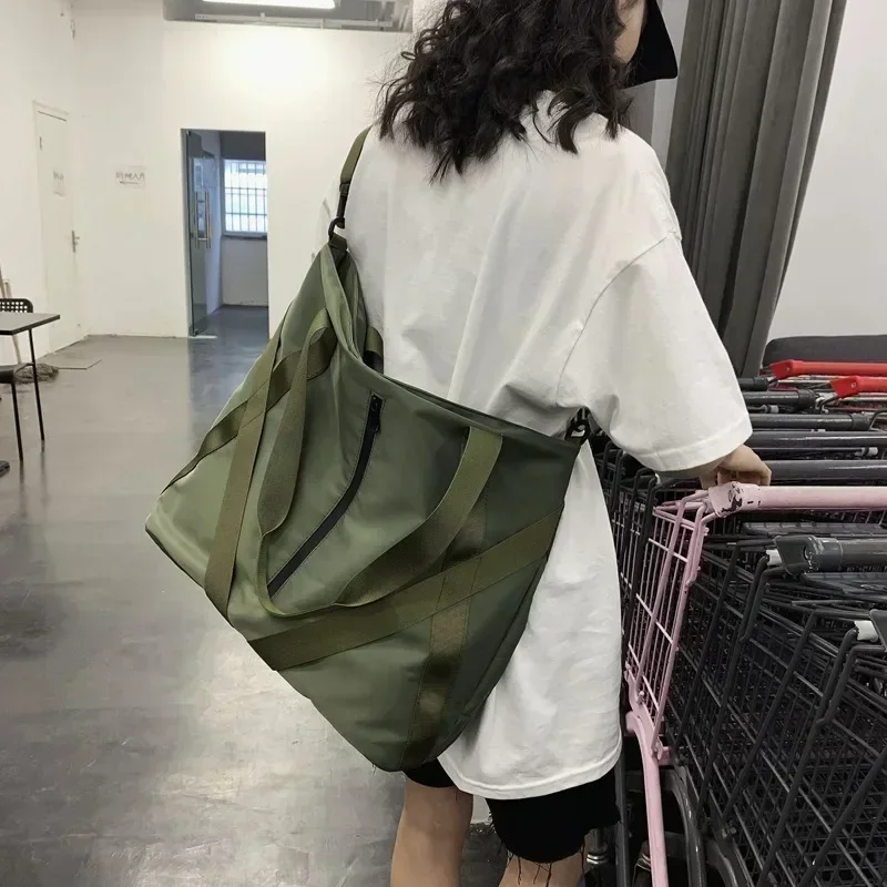 Borse per la spesa di grande capacità di alta qualità per borse da donna borsa a tracolla da donna in Nylon borsa a tracolla da viaggio per borse da uomo retrò