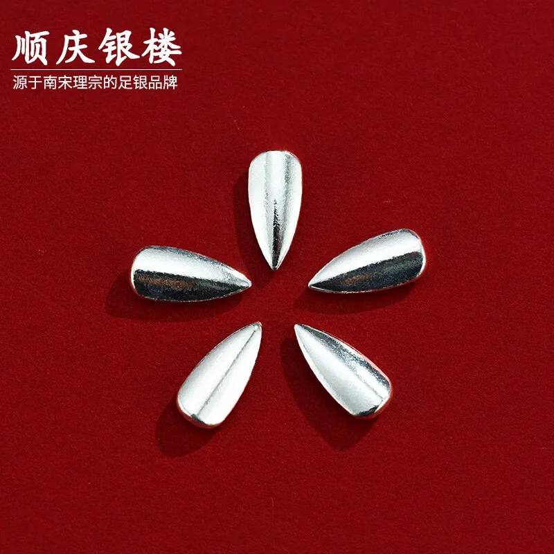 Shunqing Yinlou S9999 Silver Sunflower Seeds Wedding Supplies Multi-Son Multi-Fu Wedding Decoration Mini Silver Decoration S9999