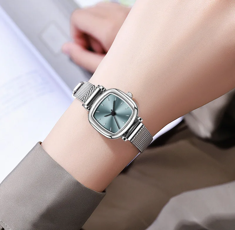 

Women Quartz Watch Adjustable Stainless Steel Strap Luxury Gift Ladies Wristwatch Dropshipping Clock Relojes Para Mujer