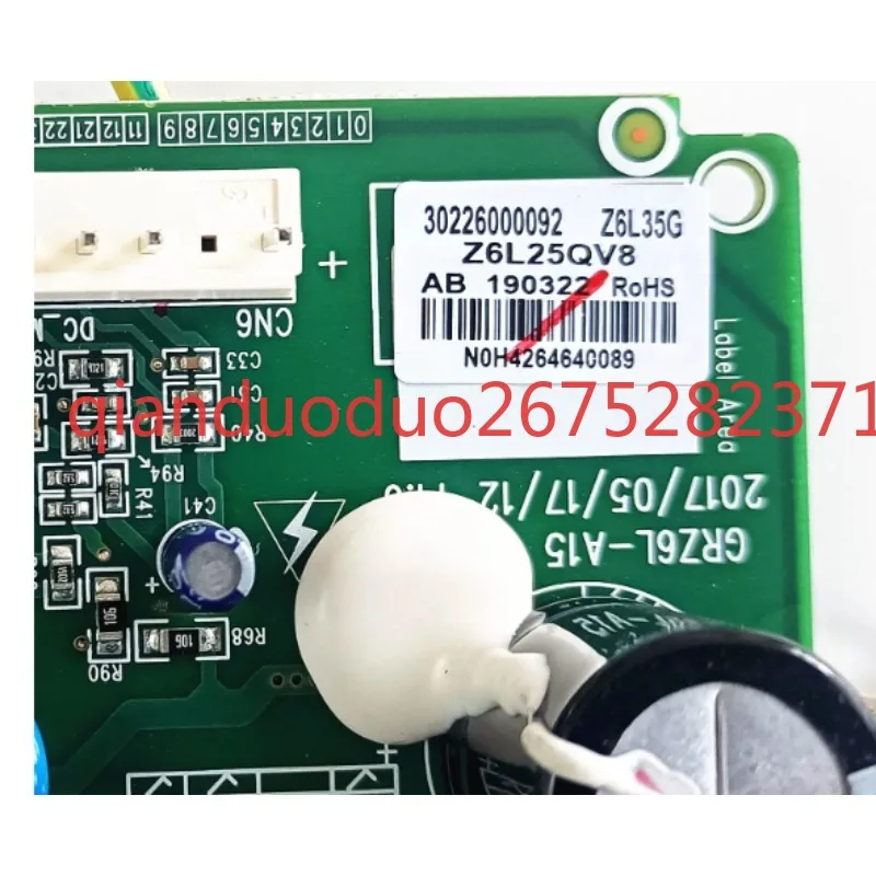 

Applicable to Gree air conditioner computer board 30226000092 main board Z6L35G circuit board GRZ6L-A15