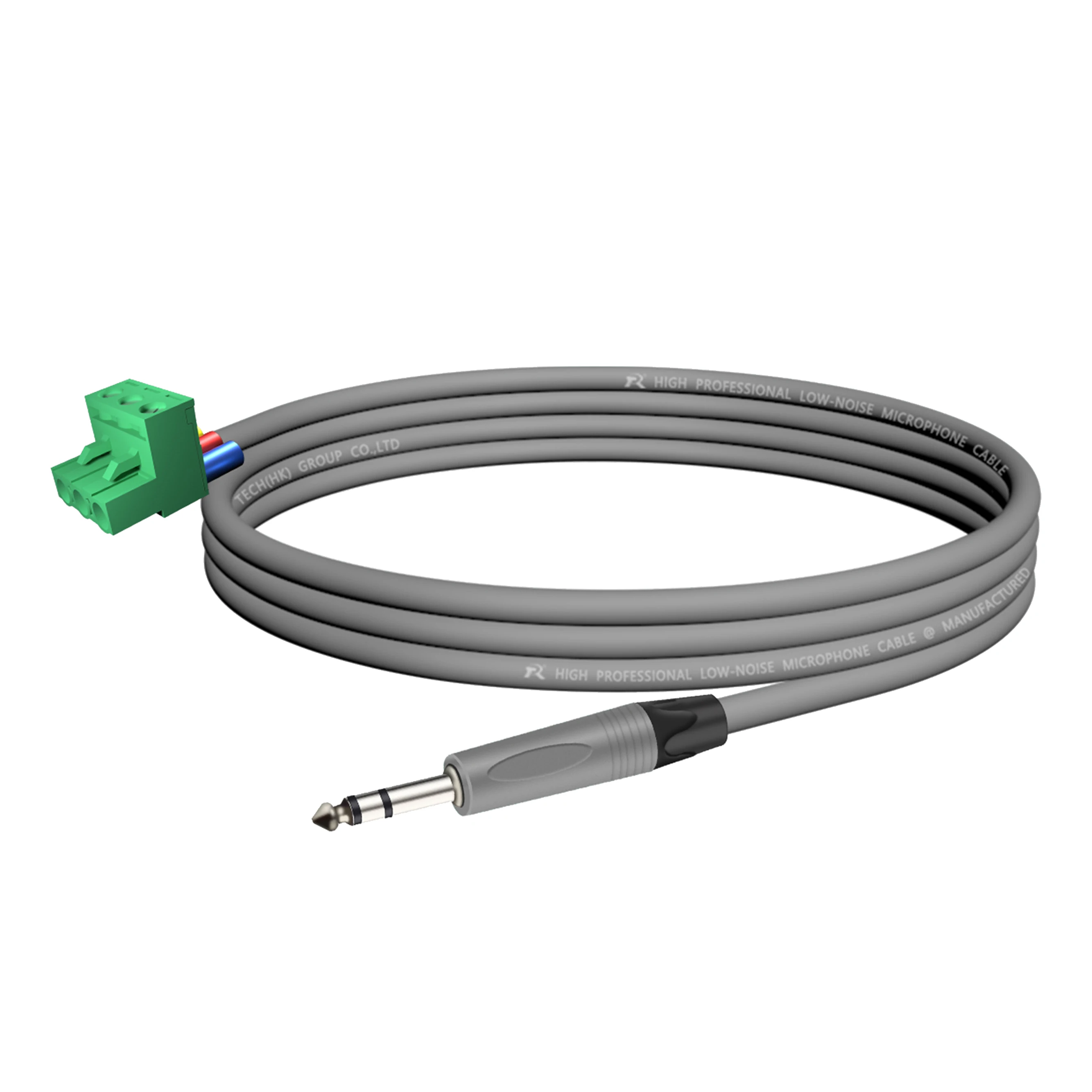 Präzise 6,35-mm-TRS-Verbindung, reibungslose Übertragung, robuste Anschlussanpassung und langlebige Verarbeitung für professionelle Audiointegration. – Detail 16