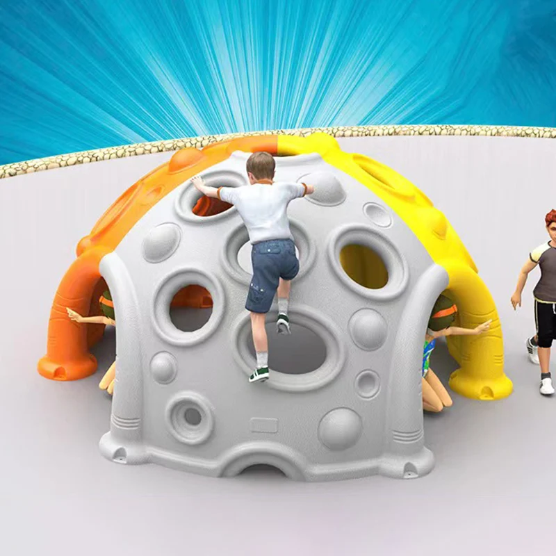Kindergarten Space Capsule Design Dome Mountaineering Rack Outdoor Children's Mountaineering Rack Children's Equipment