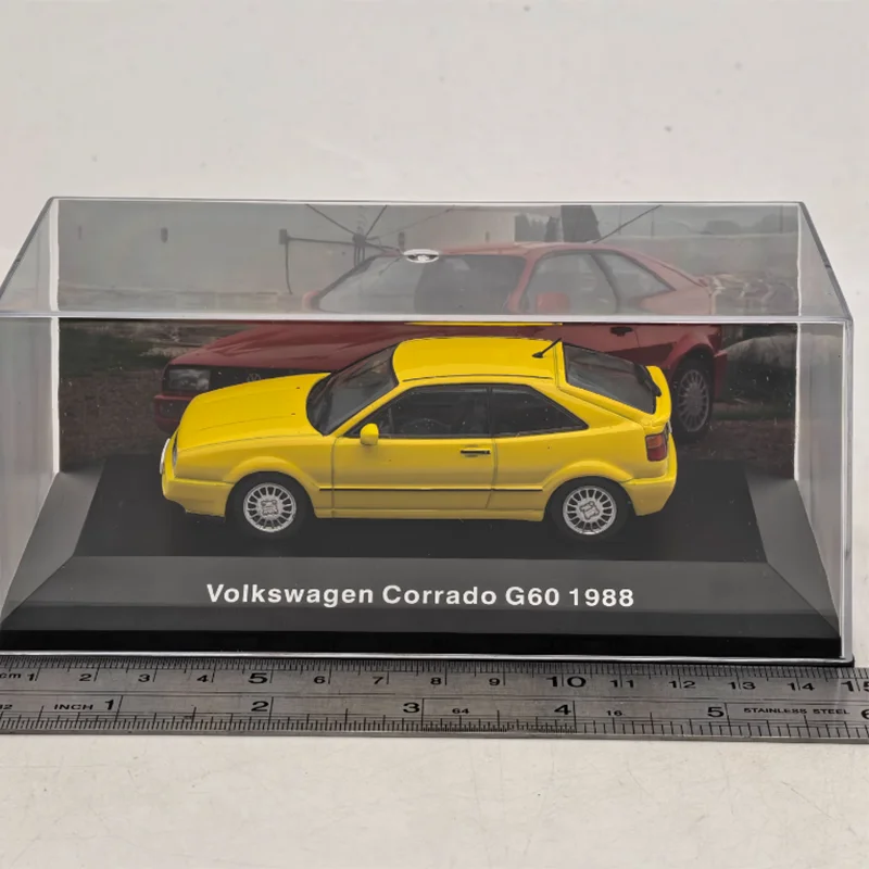 

ixo 1:43 Масштаб Corrado G60 1988, реплика из сплава, модель игрушечного автомобиля, классическая коллекция, орнамент, сувенир