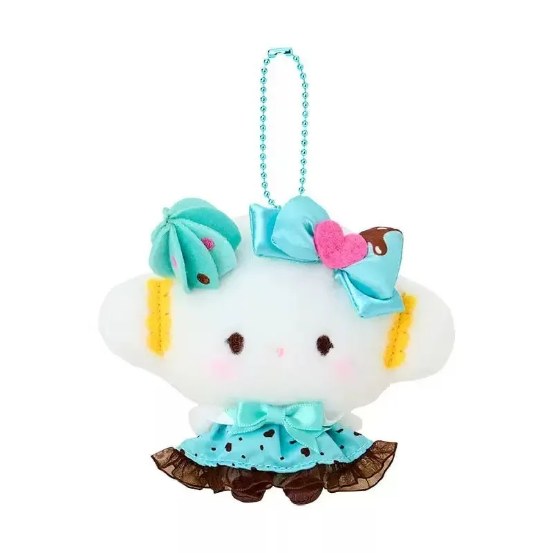 Sanrio Cartoon Hello Kitty Mint Chocolate Series Pluche Hanger Kawaii Kuromi Melody Rugzak Accessoires Kindercadeau