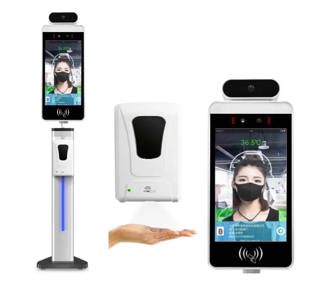 face recognition camera card face/fingerprint recognition biometric Employee School time Attendance machine