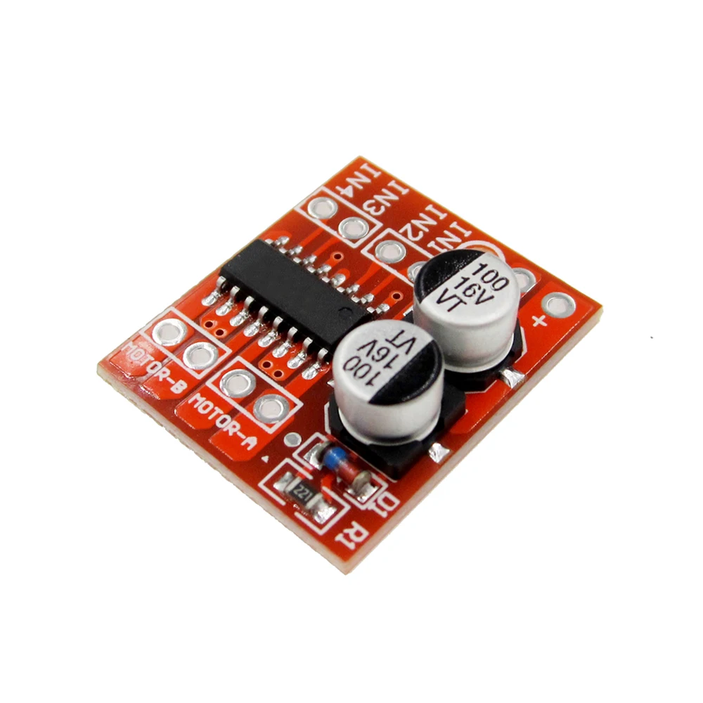 20pcs/lot 2 DC motor drive module reversing PWM speed dual H bridge stepper motor Mini victory L298N