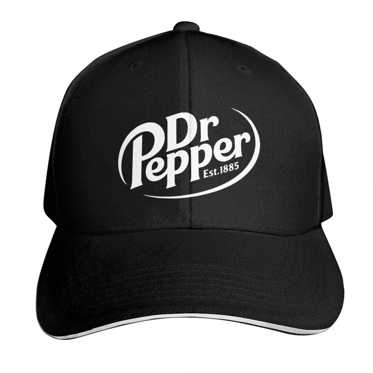 Dr Pepper Soda Baseball Cap Sun Hat For Children Hat Baseball Cap hats on offer tactical cap Caps Women Men's