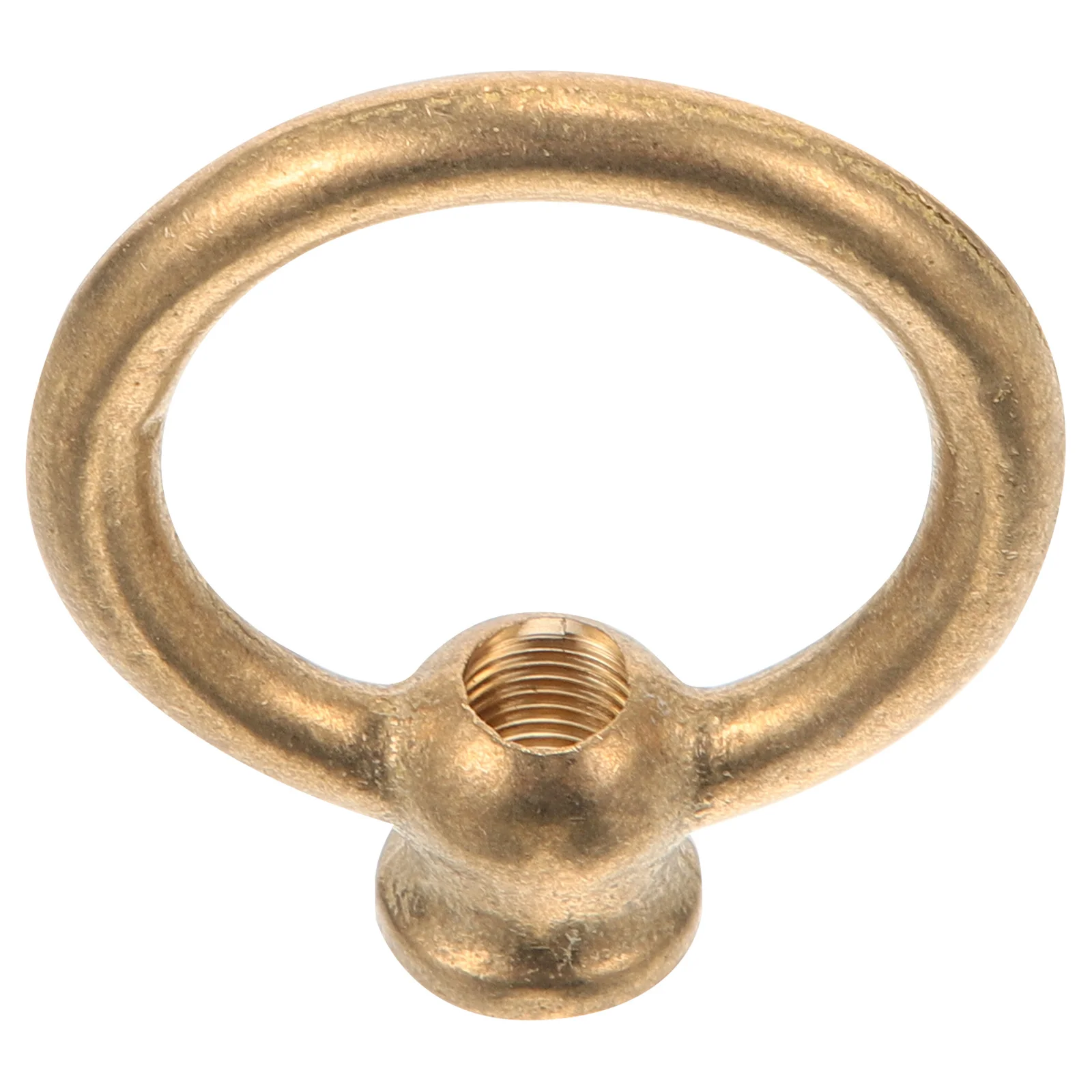 

Copper Ceiling Loop Eye Nut Ring Heavy Duty Durable Hanging Hook for Ceiling Loop Pendant Light Parts Lamp Nut