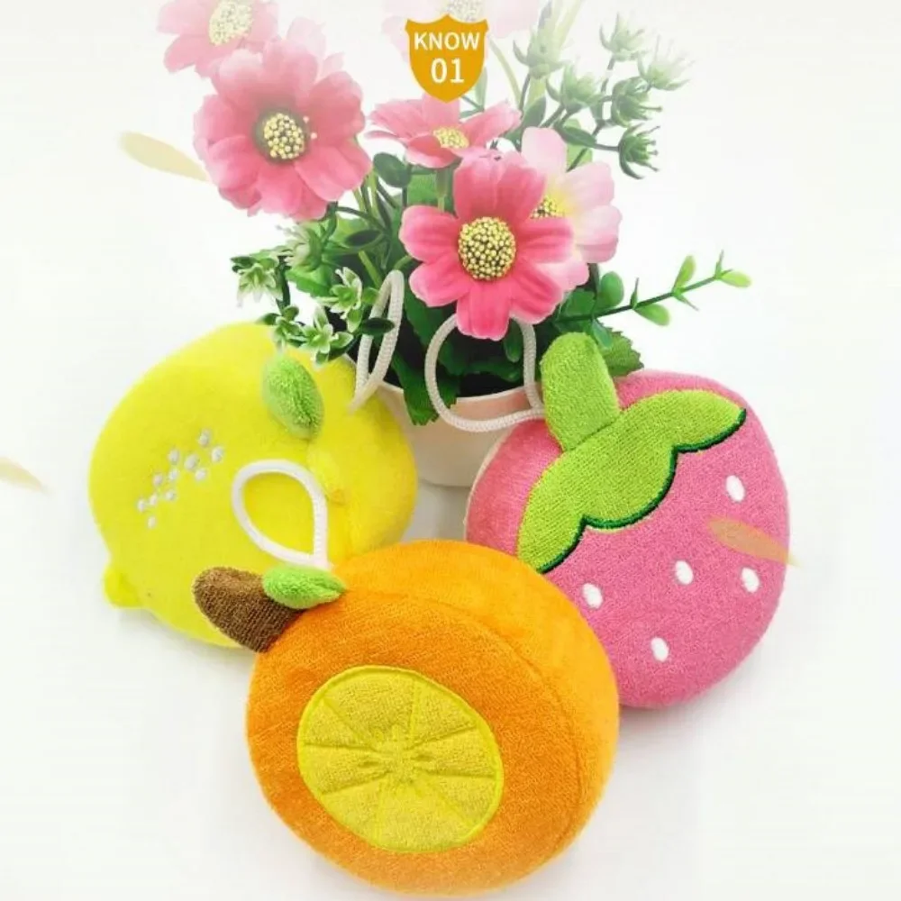 Esponja de baño infantil con formas de animales frutales – Suave para bebé - imagen 2