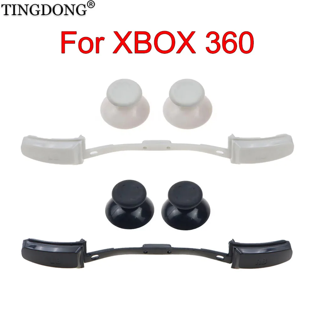 LB RB Bumper-Tasten für Xbox 360 Controller 3D Analog Thumb Sticks Grip Caps Ersatz