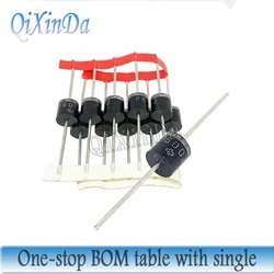 10PCS P600M P600K P600J P600G P600D R-6/P-600 P600J-E3/54 6A/200V TO 1000V rectifier diode