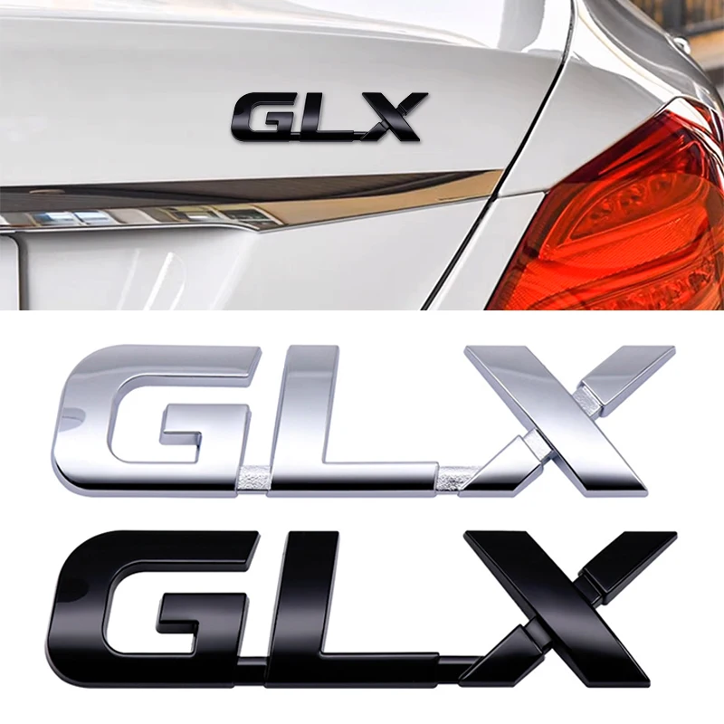 

1 шт. 3D-наклейка на автомобиль из АБС-пластика, эмблема GLX GL X, для капота, крыла, заднего багажника, аксессуар для экстерьера автомобиля