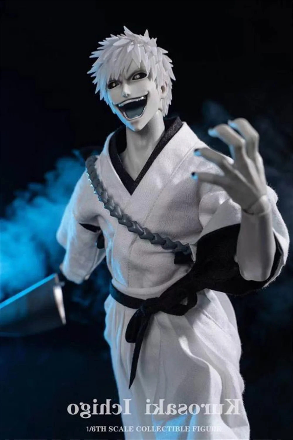 GAMETOYS GT-004 1/6 الأبيض الرب الفراغ الأبيض Ichigo مزدوجة رئيس النحت 12 "مجموعة كاملة الذكور عمل نموذج Figure