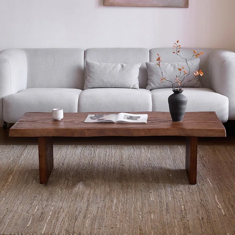 

Minimalist Wood Coffee Table Bedroom Modern Simple Antique Standing Coffee Table Unique Moving Mesas Bajas Living Room Furniture