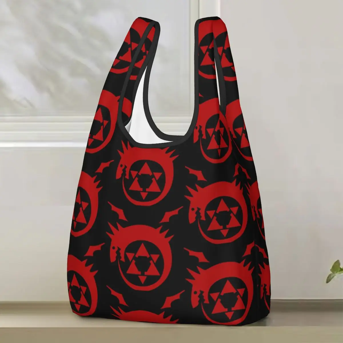 fullmetal-alchemist-ouroboros-homunculus-simbolo-sacola-de-compras-portatil-sacolas-reutilizaveis-bolsa-de-ombro-shopper-bolsa-de-compras