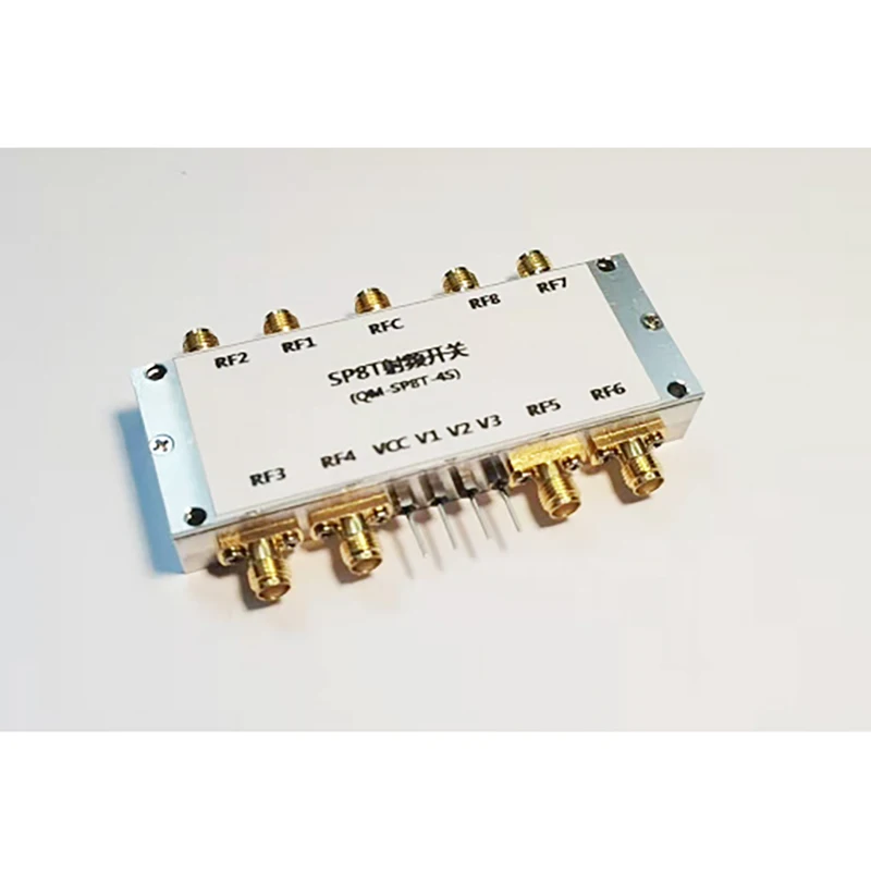 10M-4GHz RF switch SP8T electronic switch toggle switch 8-in-1 RF microwave switch rf amplifier