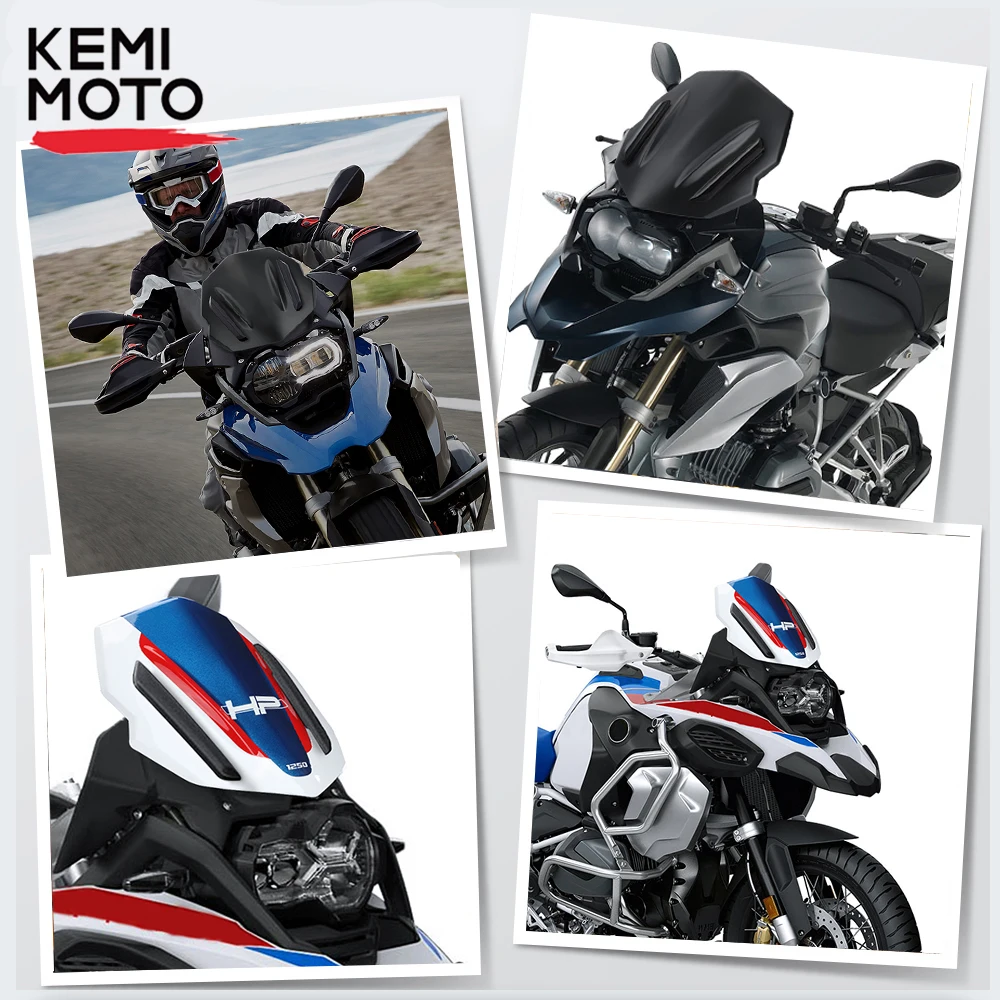 BMW R1200GS 1250GS 용 윈드 스크린 BMW GS 1200 1250 LC ADV 윈드 스크린 스크린 프로텍터 2013-2020 용 LC 어드벤처 윈드 실드