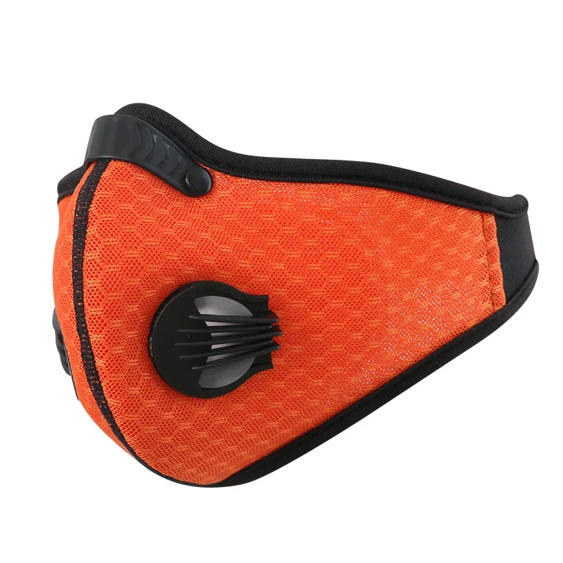 Sports Windproof Dustproof Filters Outdoor Riding Anti Fog Activated Carbon Face Cover Anti-Pollution Breathable Masks Equipment