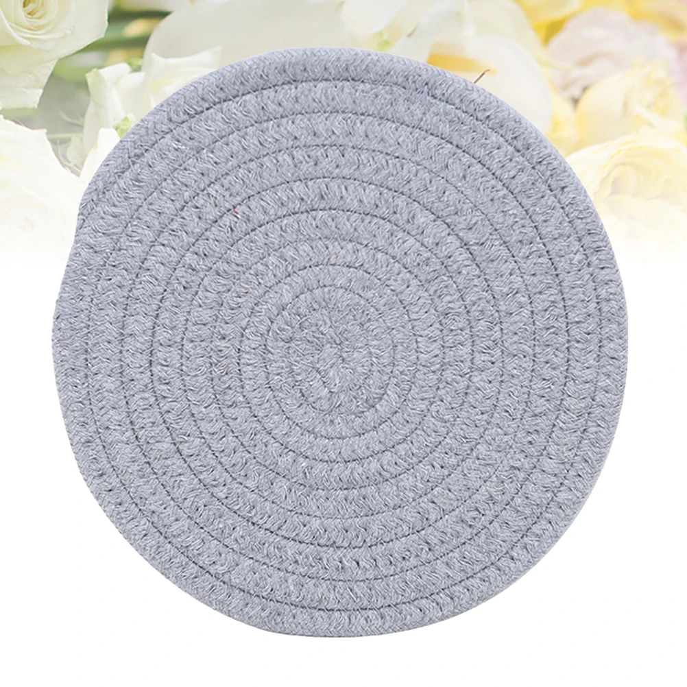 

Cotton Heat Insulation Pad Dining Placemats Table Cup Cups Coaster Creative