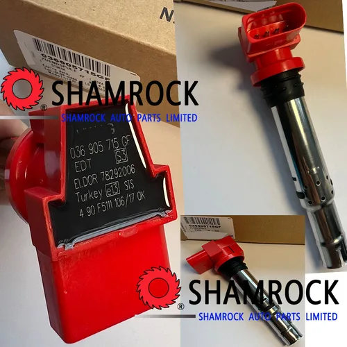 Imagen 2 del producto 036905715F CE20030-18B1 036905715G 036905715C 2x módulos de bobinas de encendido aptos para SEAT 1,4 TFSI 1,6 FSI 036905715F 036 905