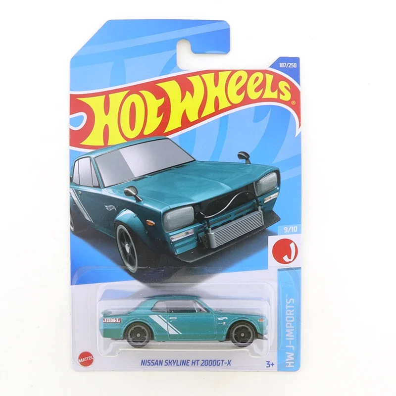 

2022 Hot Wheels NISSAN SKYLINE HT 2000GT-X #187/250 HW J-IMPORTS 9/10 Mini Alloy Coupe 1/64 Metal Diecast Model Car