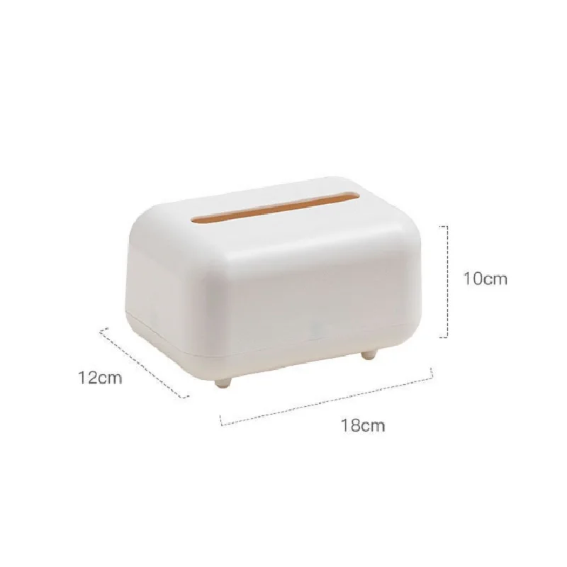 Magnetic Bread Style Tissue Boxes Living Room Dining Draw Paper Dispenser Holder Anti-slip Mats Wet Wipes Napkin Tissue Case