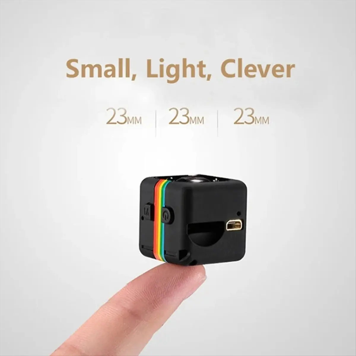 (N21R) Câmera Espiã HD Pequena SQ11, Mini Filmadora DV de Ação, Micro Câmera Esportiva