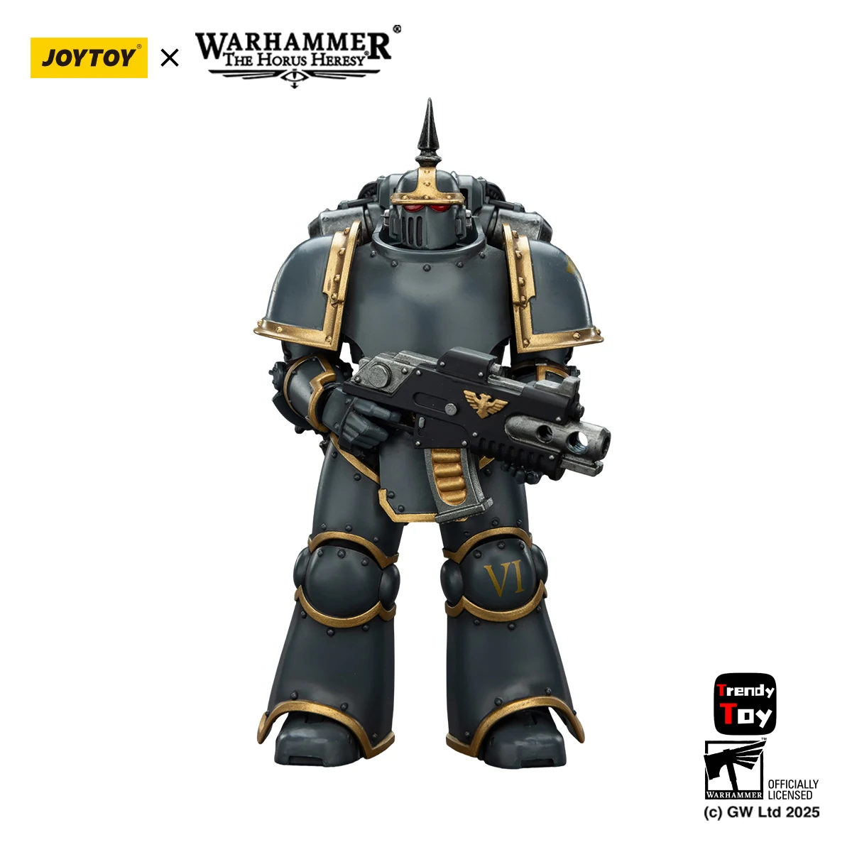 【JOYTOY】워해머 40K 스페이스 울브스 MK III 전술 군단원 1/18 액션 피규어 모델 장난감