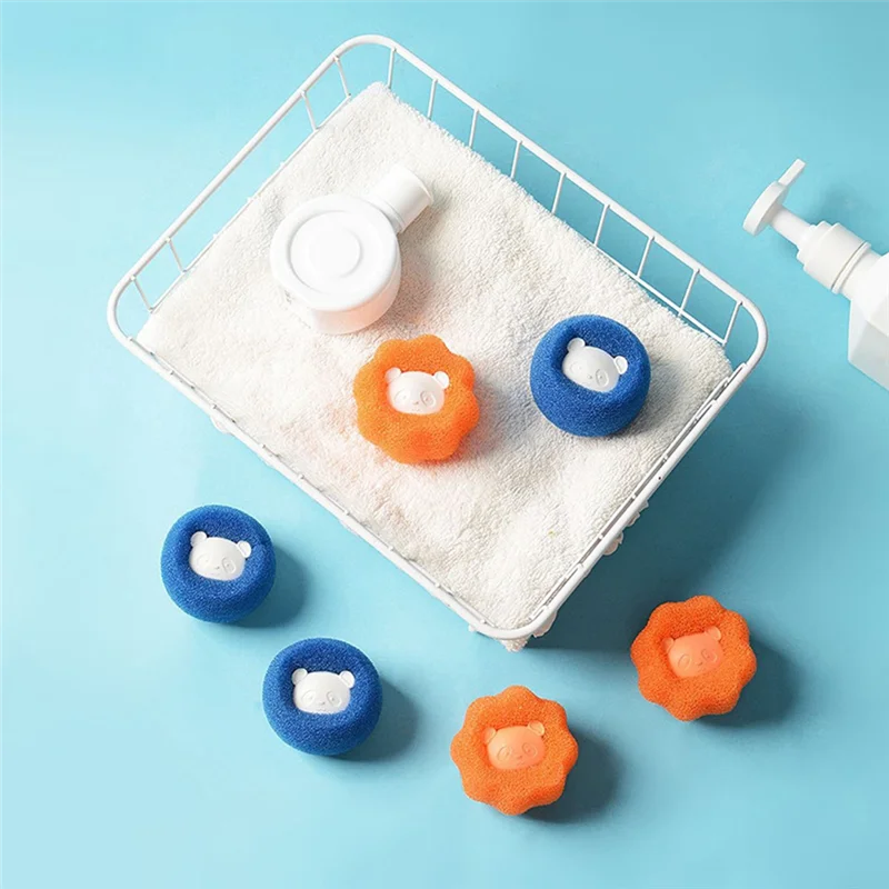 

80PCS Lint Catcher For Laundry Pet Hair Remover Washing Machine Hair Catcher, Washing Balls Dog Cat Hair Catcher-Y78A