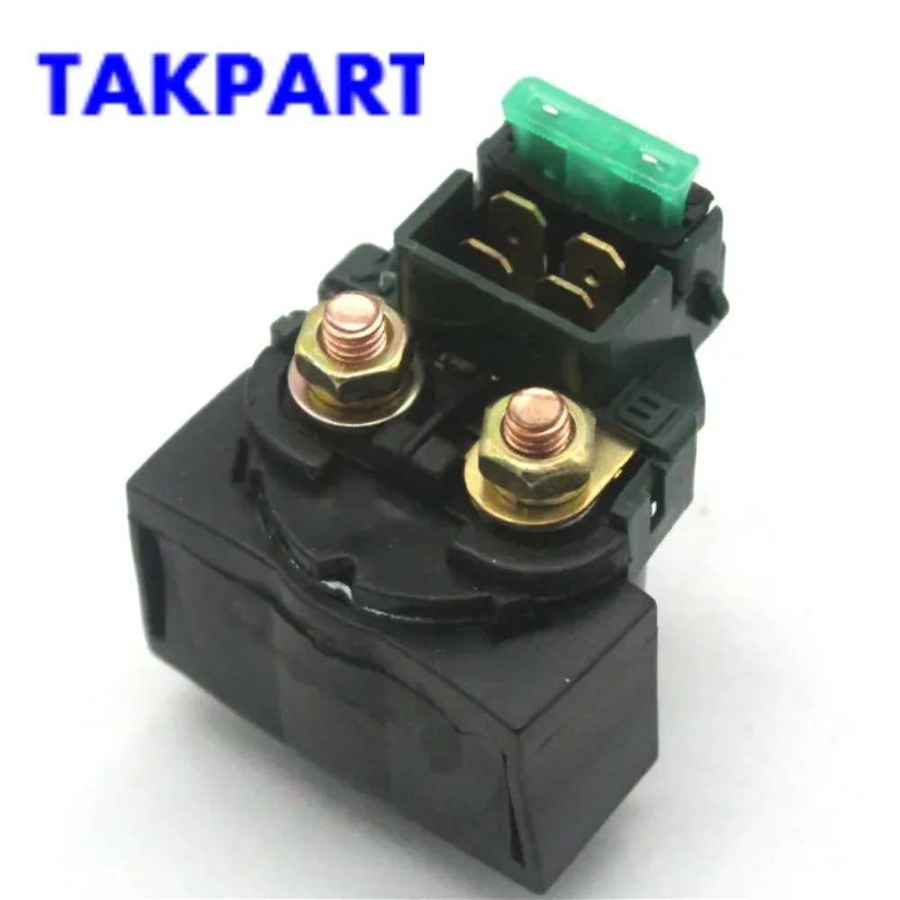 TAKPART Starter Solenoid Relay For Kawasaki Bayou 220 KLF220 1988-2002 ATV NEW