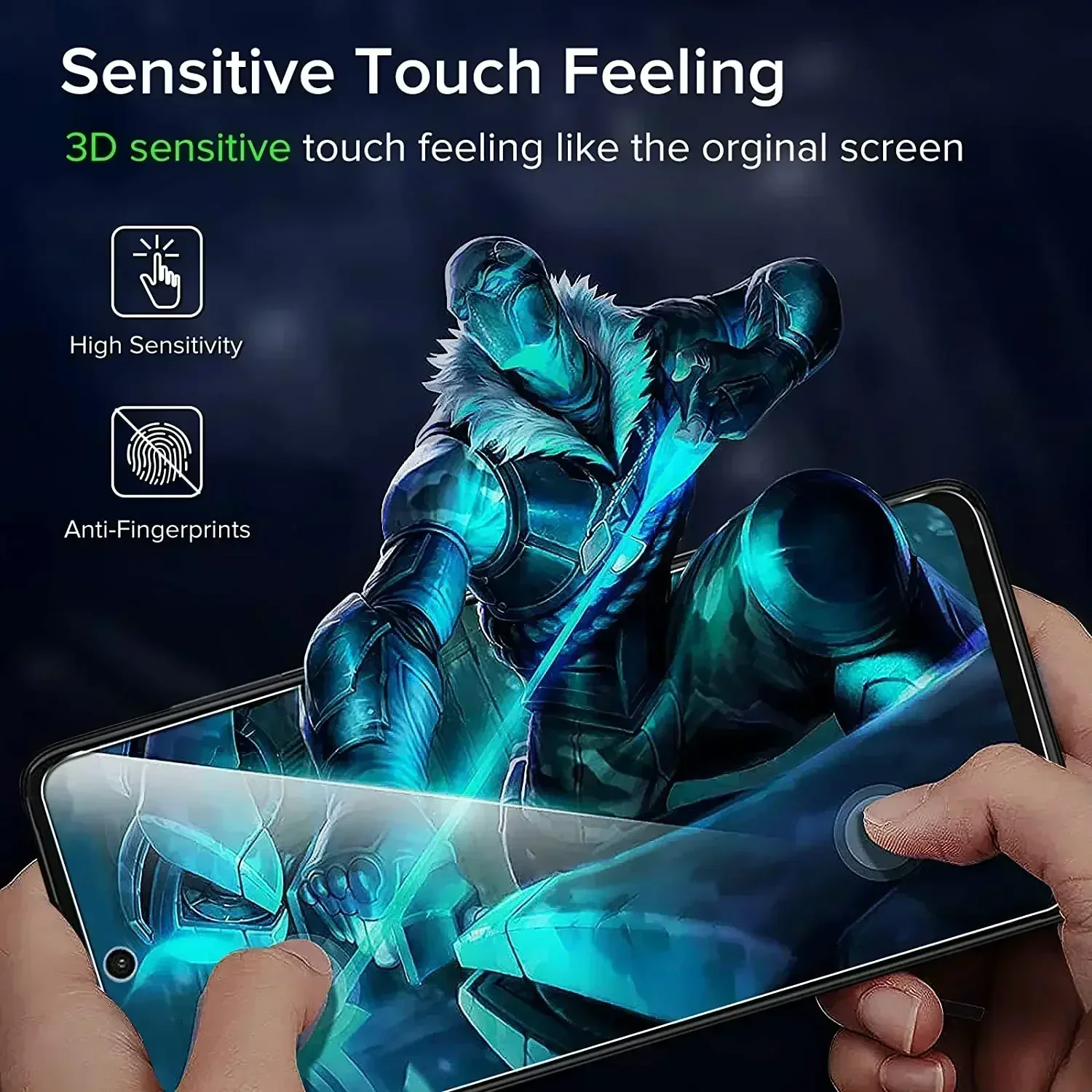 2/4Pcs Tempered Glass For Motorola Moto G72 Screen Protector Glass Film