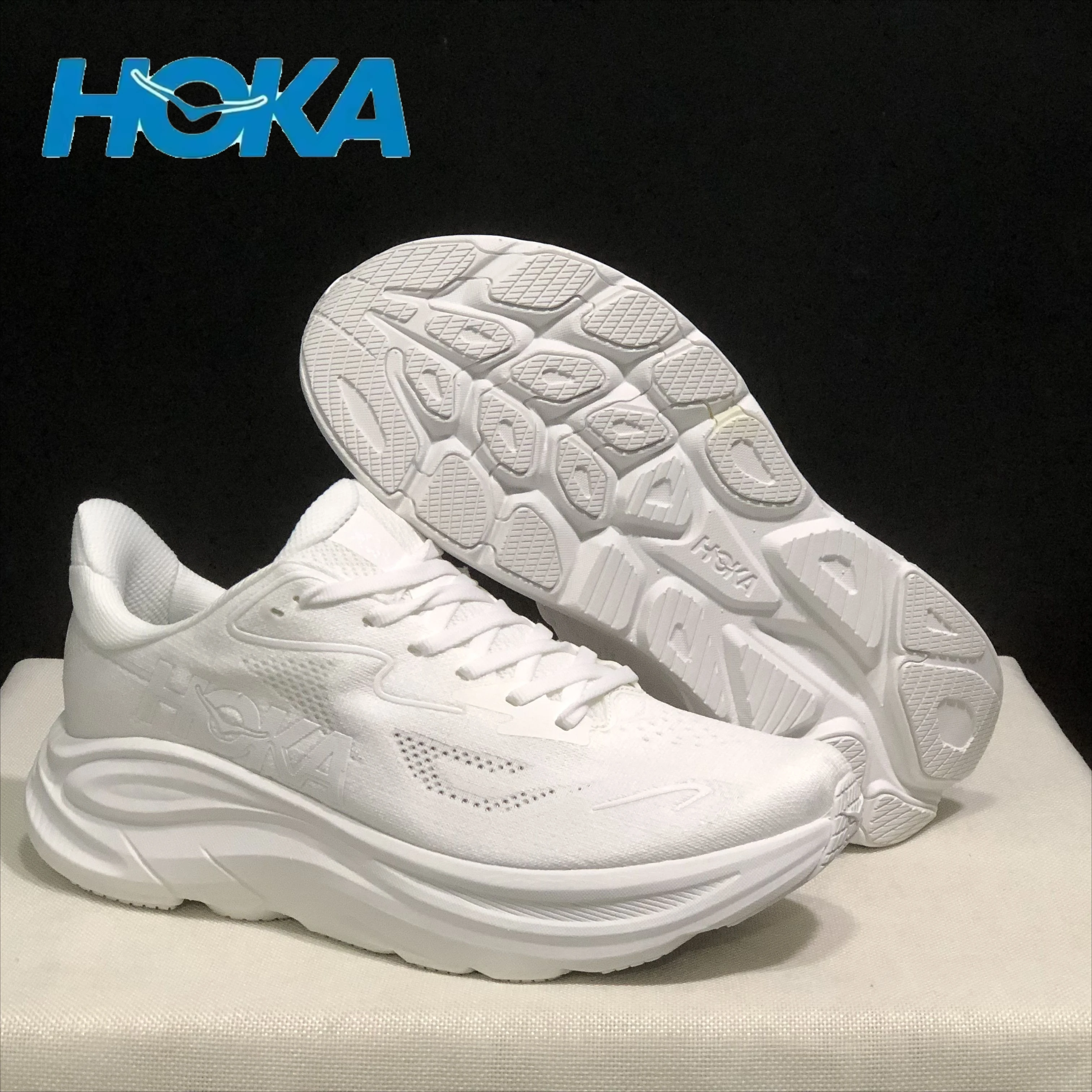 Image of Tennis HOKA Clifton 10 Scarpe da corsa da uomo Sneakers da strada per esterni Ammortizzazione Elasticità Scarpe da maratona Trail Trekking Sneakers cod004