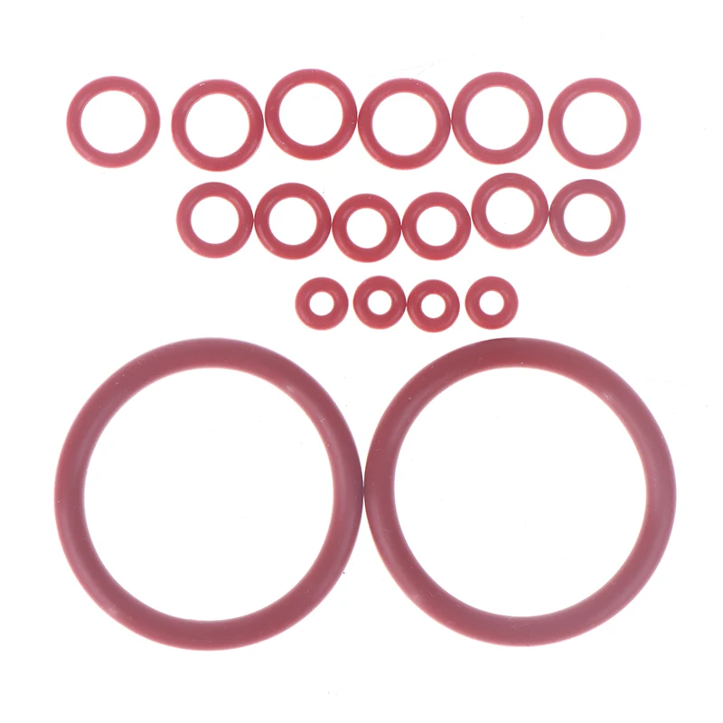 18/30 قطعة O-حلقة مجموعة الختم سيليكون طوقا ل ماكينة القهوة تخمير مجموعة صنبور موصل اكسسوارات المطبخ