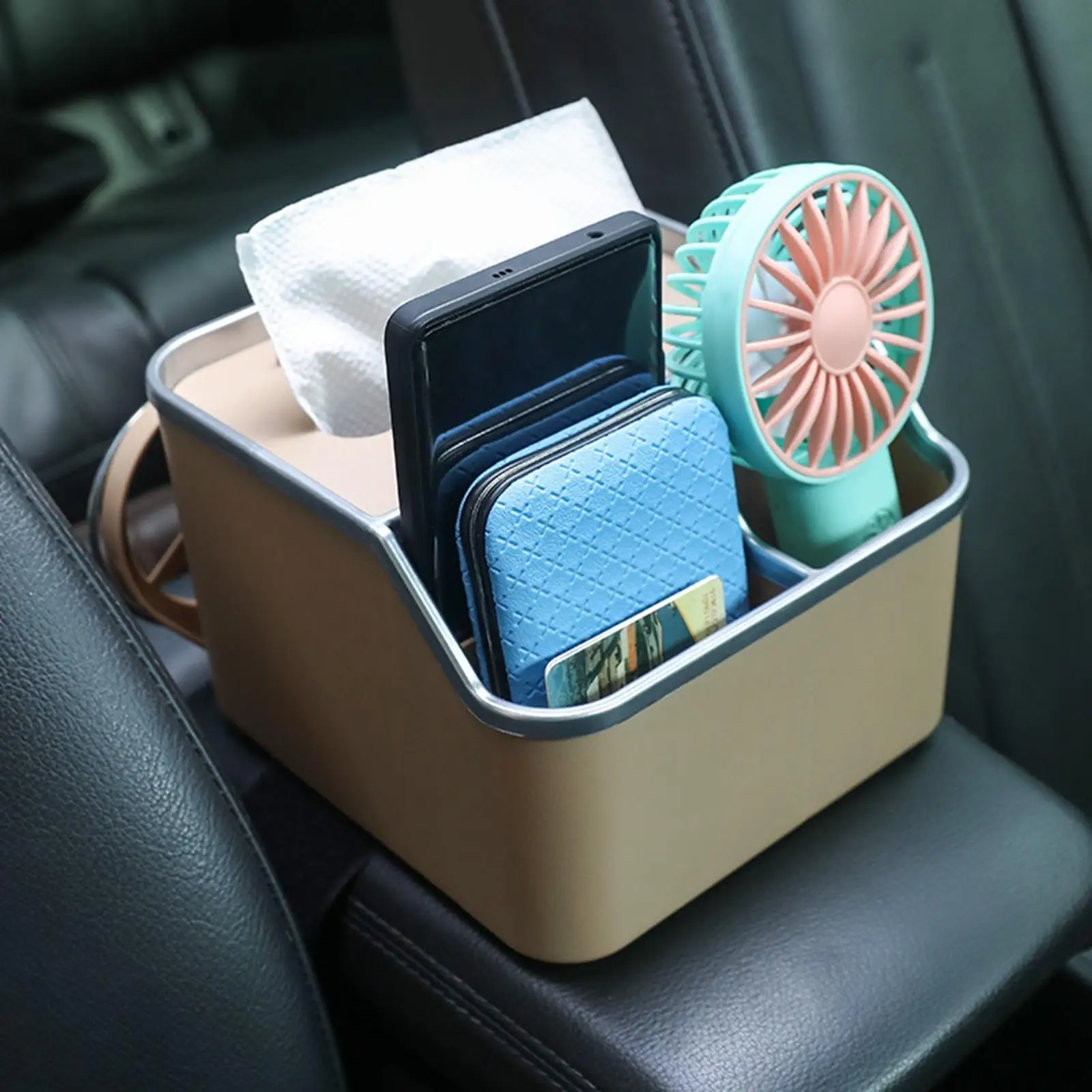 Armrest Storage Box Direct Replaces Automotive Accessory Paper Box Car Center Console Organizer Tray Auto Console Storage Box