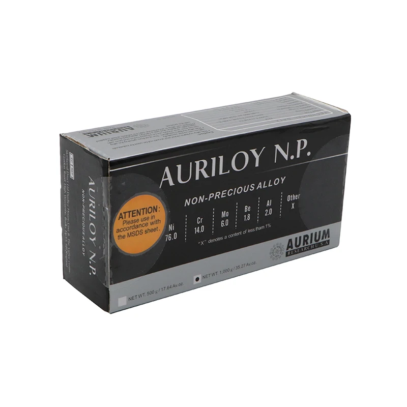 Free shipping 1kg/box AURIUM Dental Lab Material Nickel Chromium Base Ceramic Alloy Made in USA