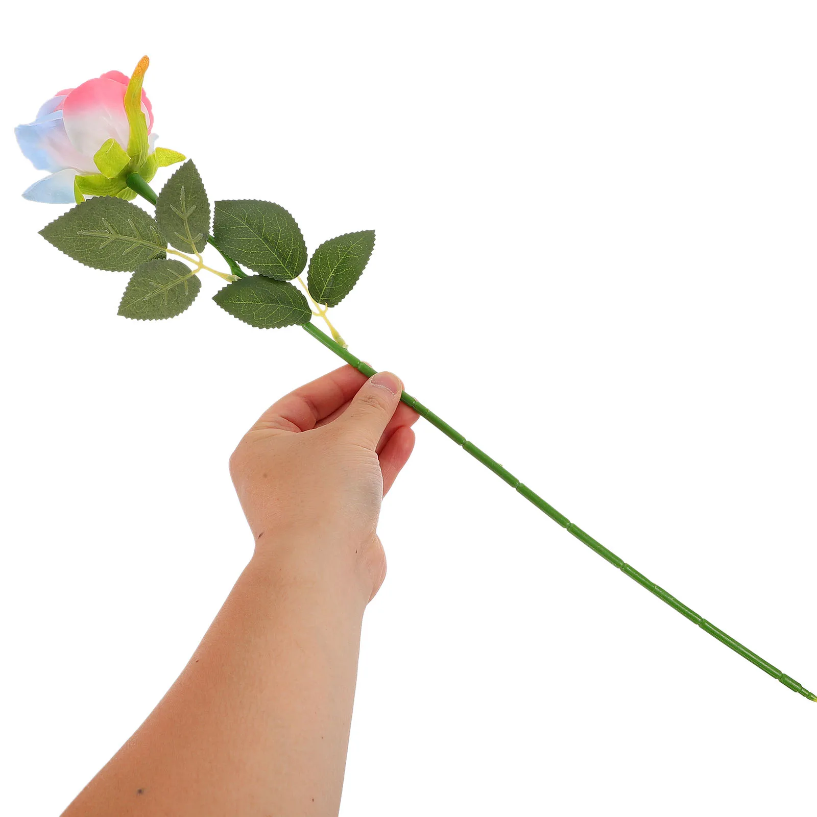 

12 Pcs Artificial Rose Flower Decor Faux Heads Centerpiece Bouquet Fake Display