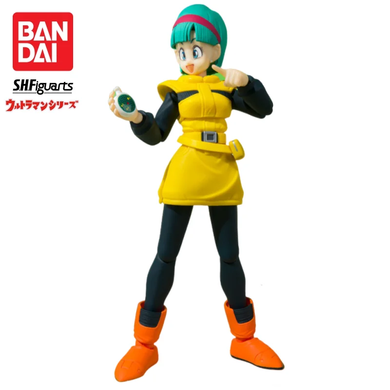 

In Stock Bandai S H Figuarts Original Dragon Ball Bulma Doll Brand New Boxed Action Figure Anime Characters Model Garage
