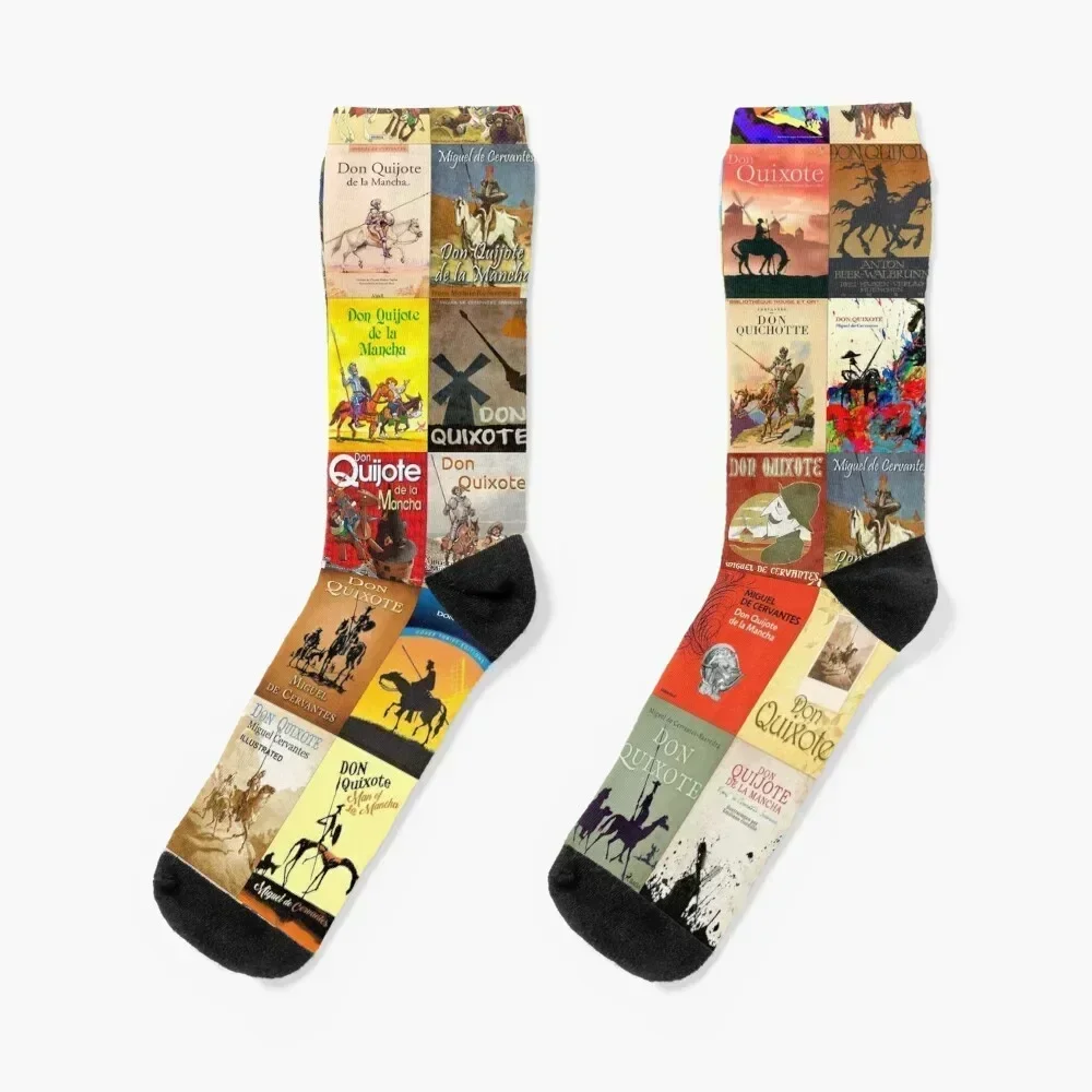 

Don Quixote Socks winter floor christmas stocking Sports Socks Women's Men's