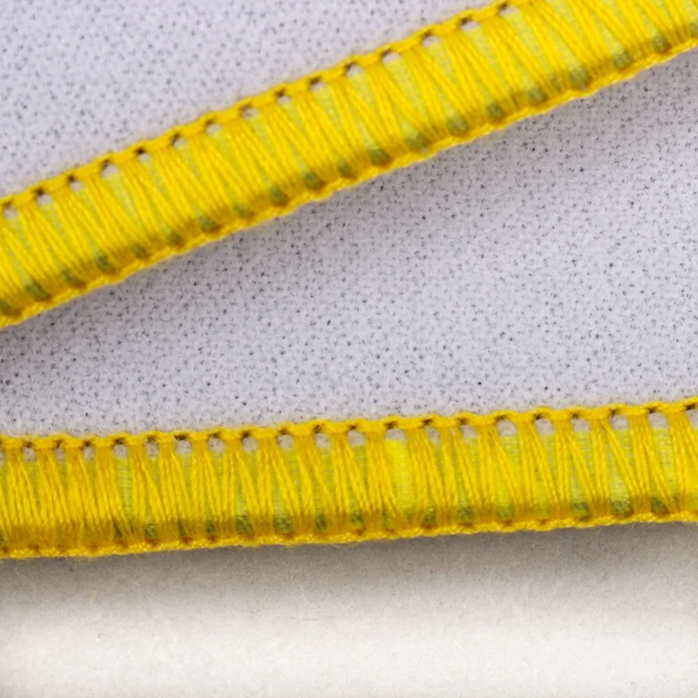 ABBR 4 ชิ้น Mops สําหรับหุ่นยนต์ทําความสะอาดหน้าต่างสําหรับ Win660/RL880/RL1188 ทําความสะอาดกระจก, 4 ชิ้นสีเหลือง Mops