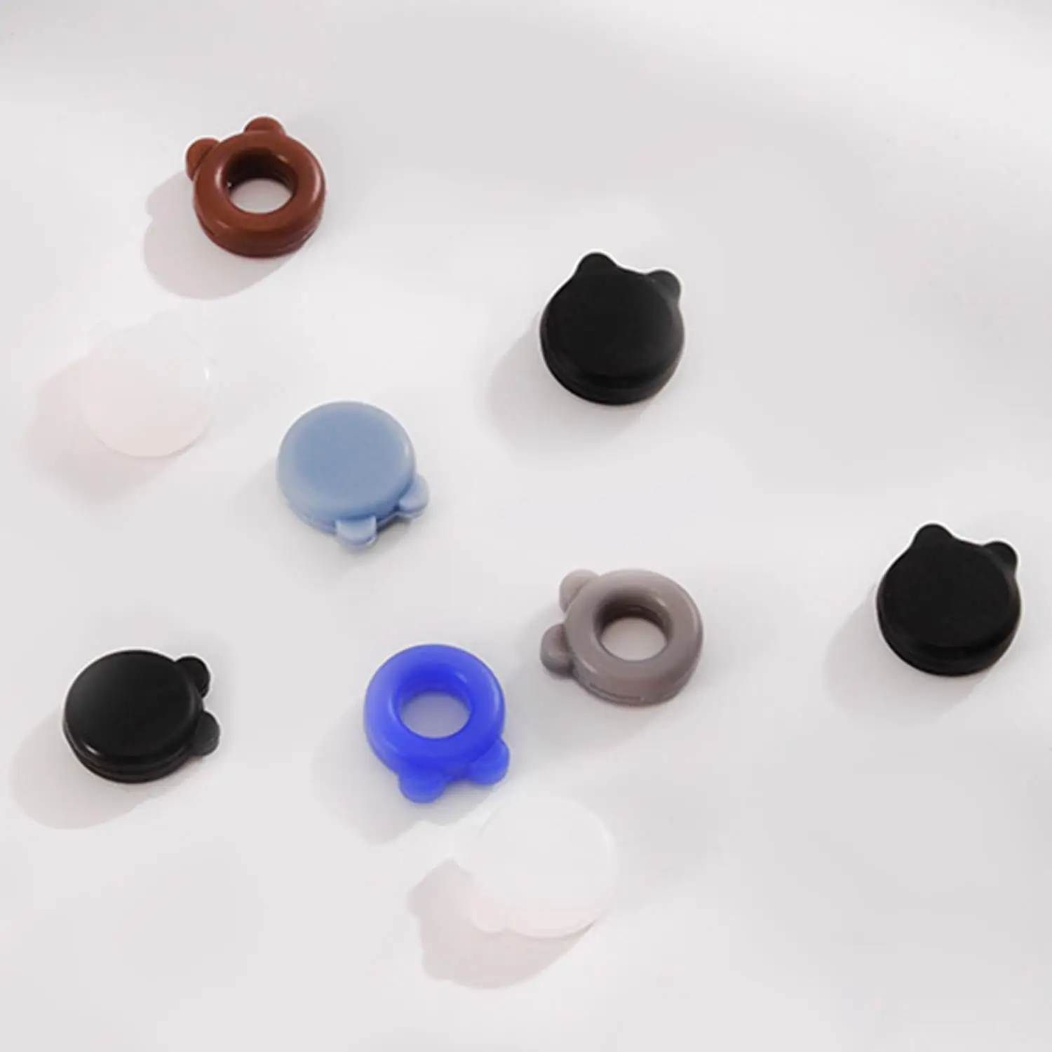 Silicone Anti-slip Ear Hook For Glasses Elastic Grip Temple Tip Stoppers Holder Eyeglasses Eyewear Retainer Holders 안경 귀고무 view 5