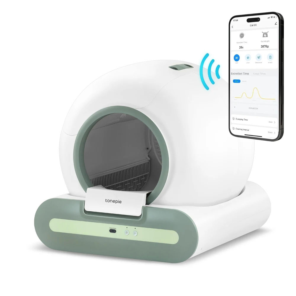 

Low Noise App Wifi Touch Control Intelligent Electric Self Cleaning Smart Automatic Cat Litter Box