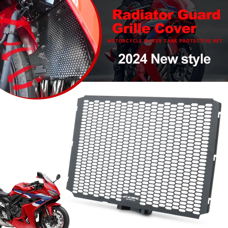 

Motorcycle Accessory Radiator Guard Grille Cover Protector Protective Grill NEW For CB650R CBR650R CB 650R CBR 650R 2024