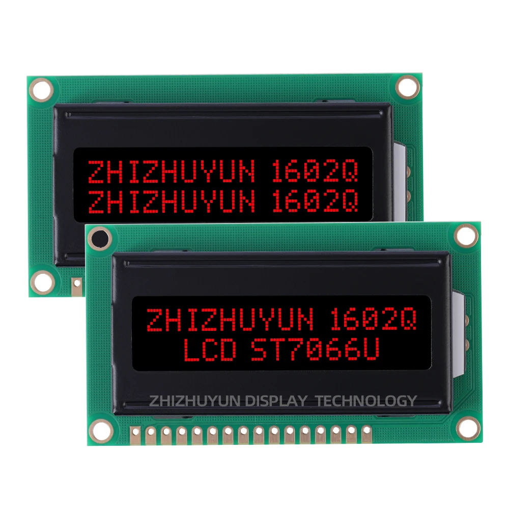 1602Q LCD 모듈 I2C LCD 디스플레이 모듈, BTN 블랙 필름 블루 텍스트 HD44780 IIC I2C 어댑터