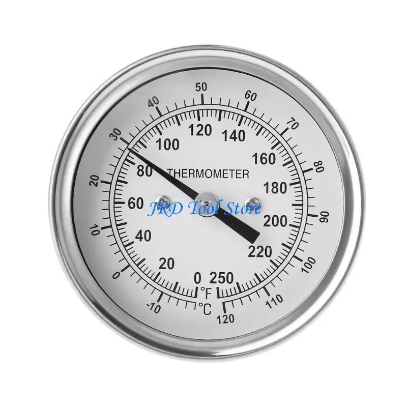 A2UD Bimetal npt 2 Portable Professional Professional 0-300 Celsjusza Bimetalu BMETAL BBQ TEMPEMATOR TERMOMATOR