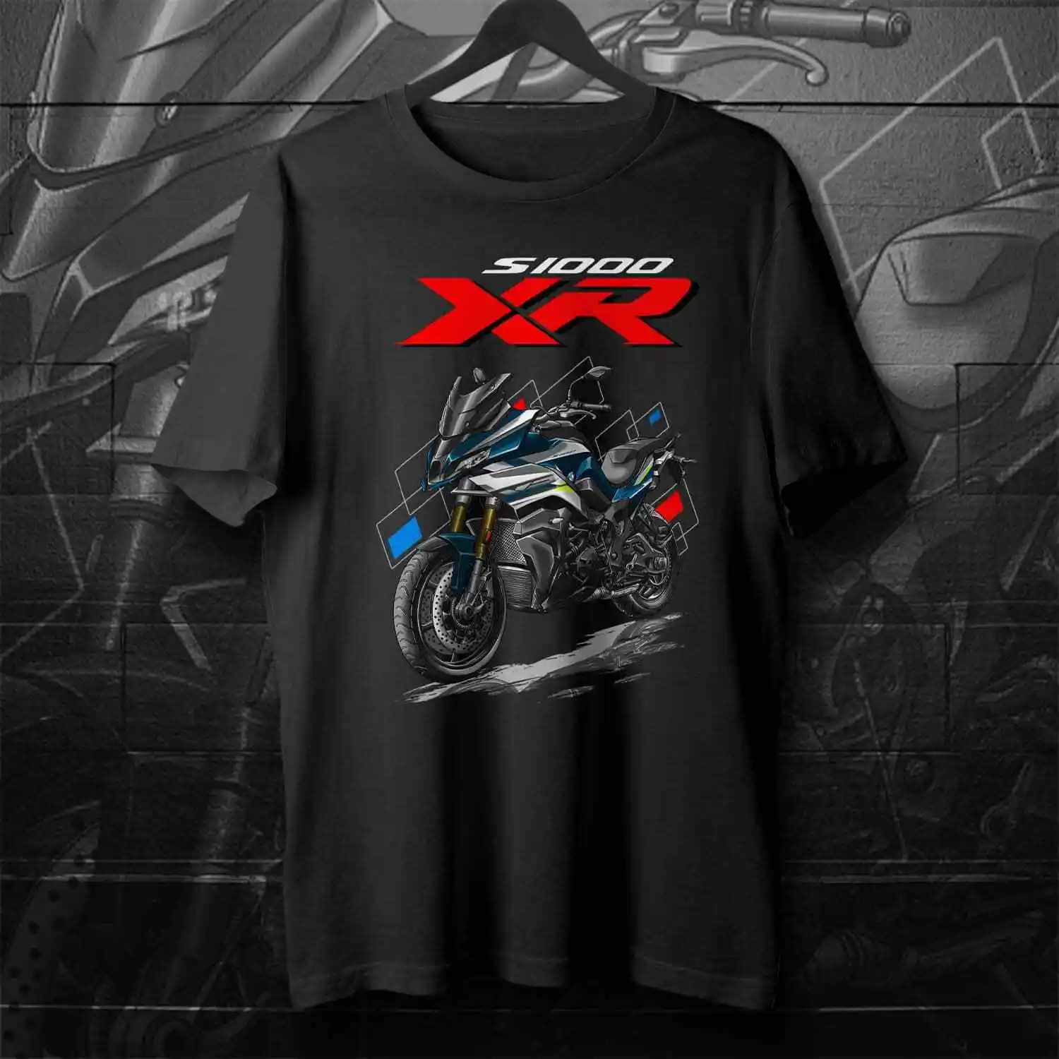 2020-2024 Models German S1000XR Motorcycle Fans Gift T-Shirt 100% Cotton O-Neck Short Sleeve Casual Mens Tee Rider Streetwear