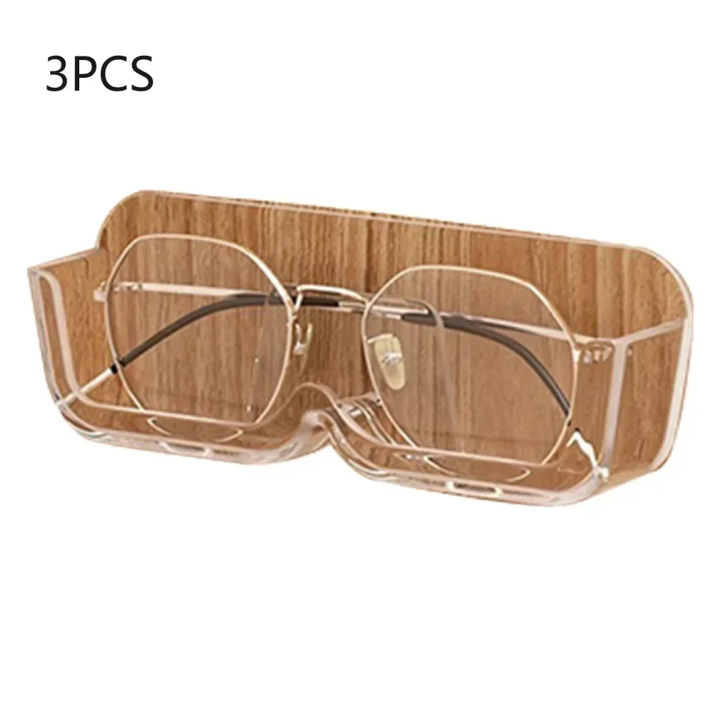 No-punching Sunglasses Storage Box Glasses Wall-Mounted Eyeglasses Holder Cases Display Holder Bedroom Desktop Organizer Rack