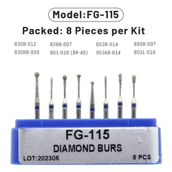 AG 10pieces/set diameter drill bit 1.6mm high-speed handle FG 101/102/103/104/108/118 series drill bitsjavascript
