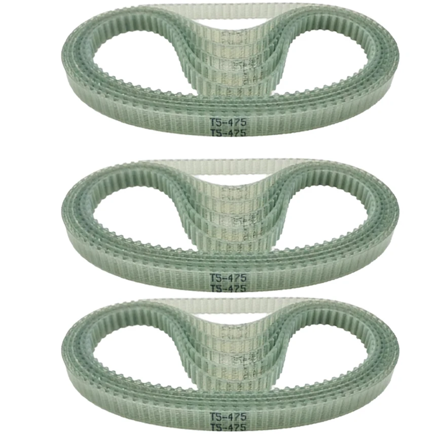 T10-1420mm 60mm Width White PU Polyurethane Steel Wire Synchronous Timing Belt